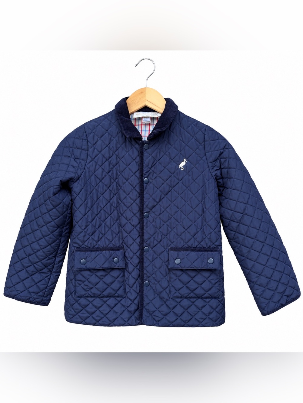 The Beaufort Bonnet Caldwell Quilted Jacket Navy Boys 10 TBBC